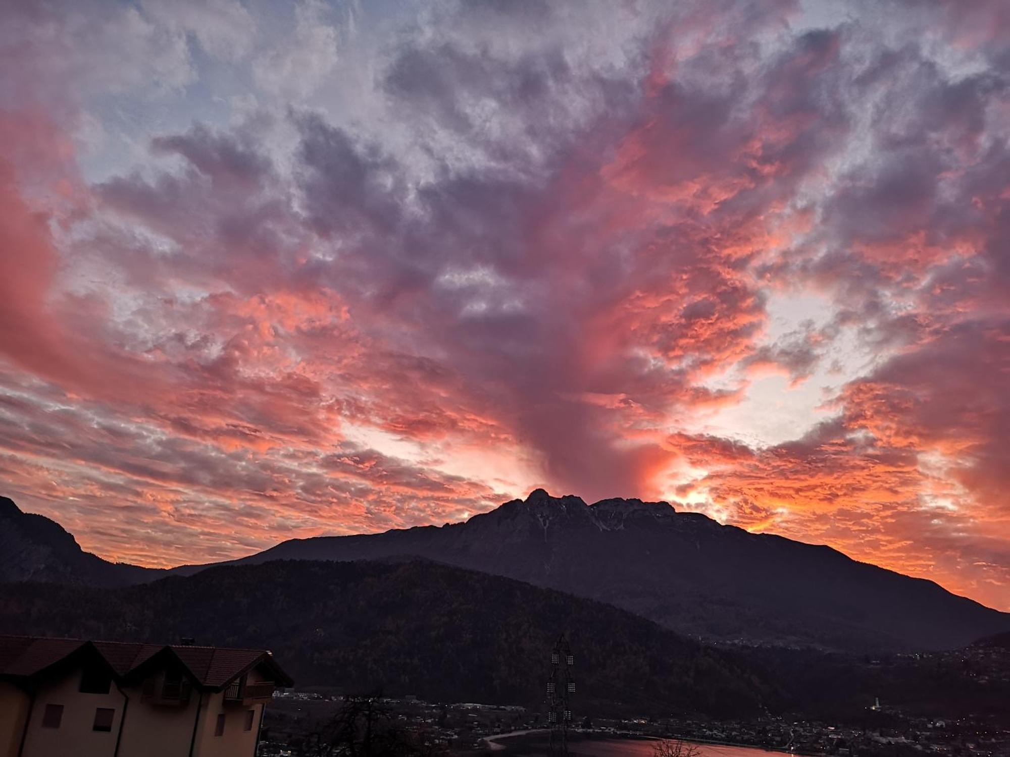 La Posada Sul Colle Tenna Bagian luar foto